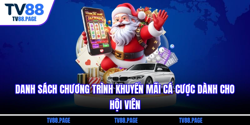 Danh sách chương trình khuyến mãi cá cược dành cho hội viên 